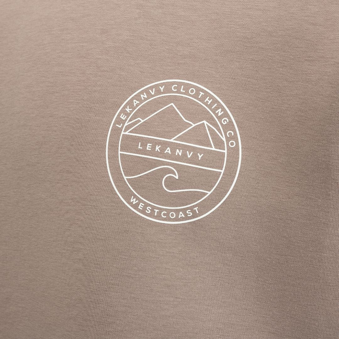 Unisex Grey LeKanvy Crew Neck