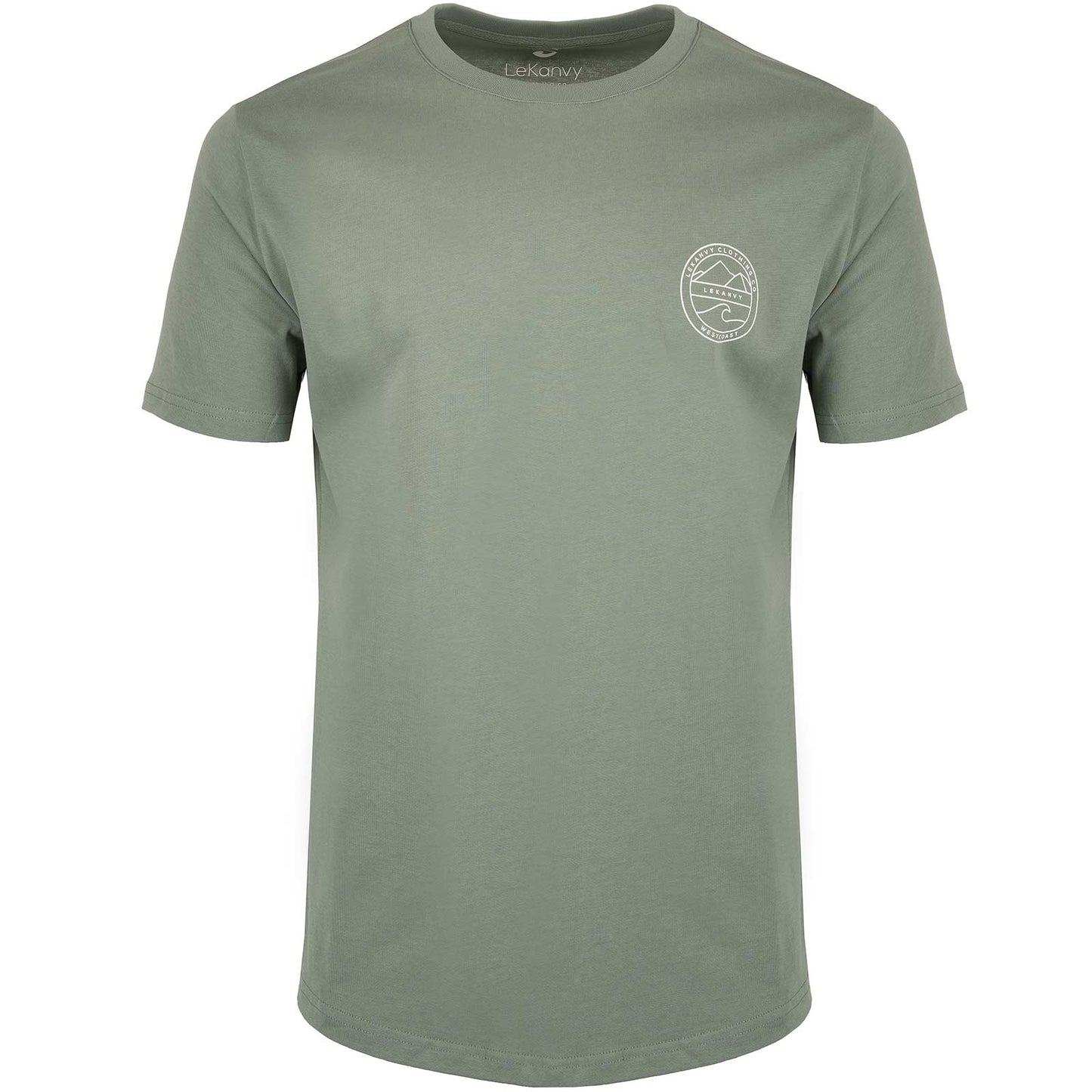 LeKanvy Coast Sage Green T-Shirt