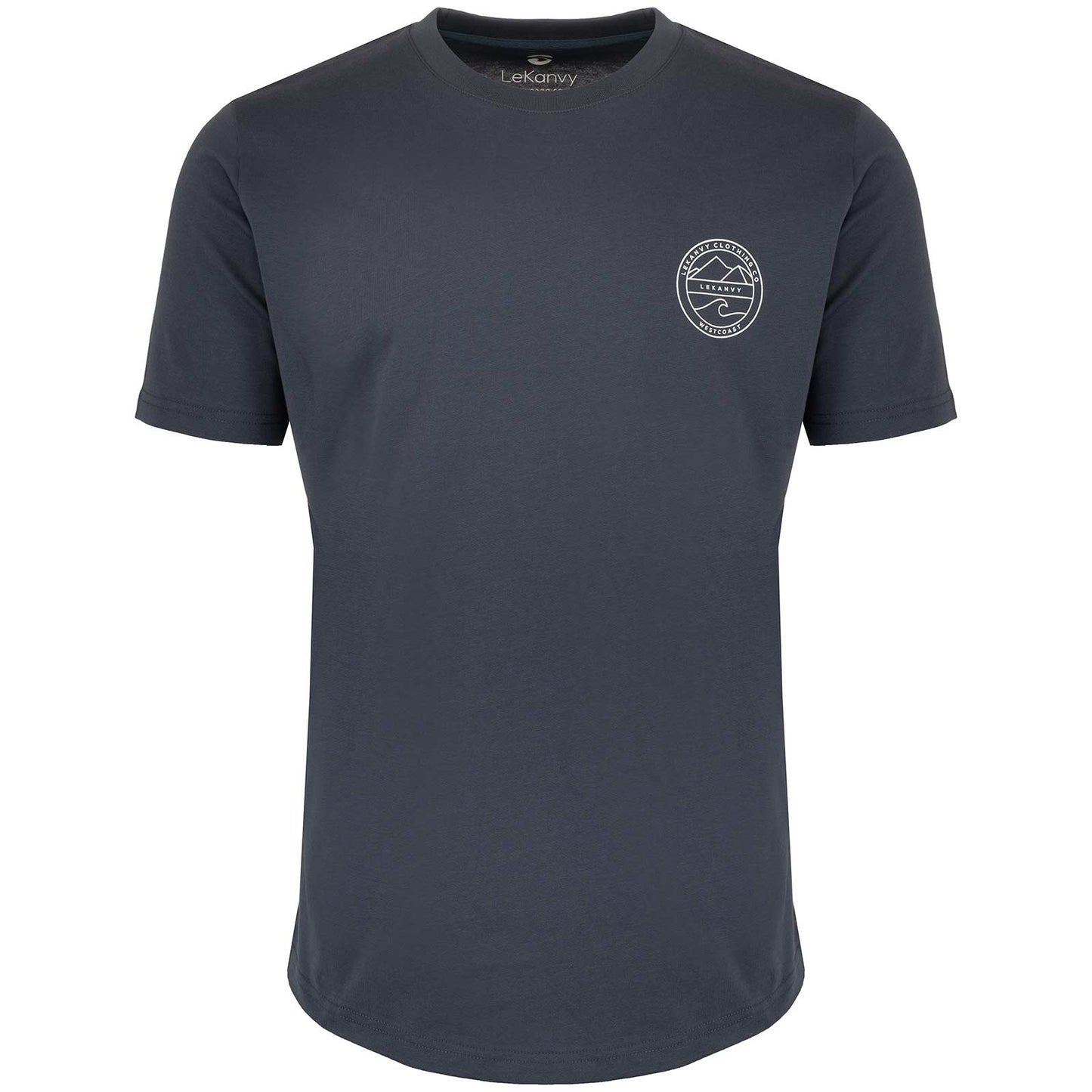LeKanvy Coast Light Navy T-Shirt