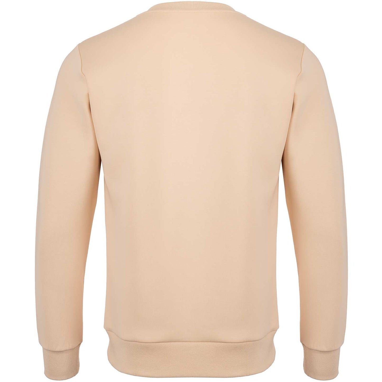 LeKanvy Versatile Pastel Cream Crew Neck