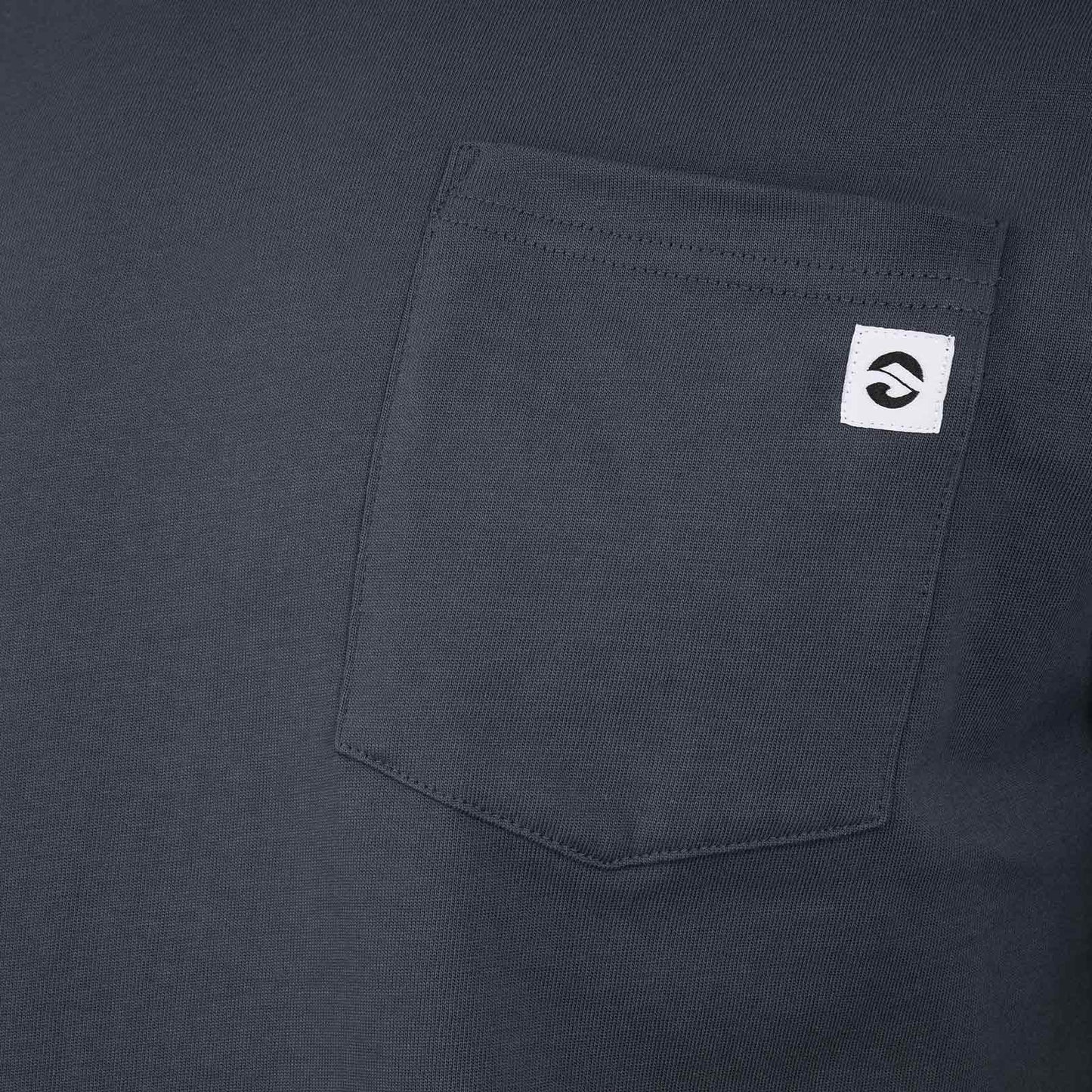 LeKanvy Travel Light Navy Long Sleeve Top