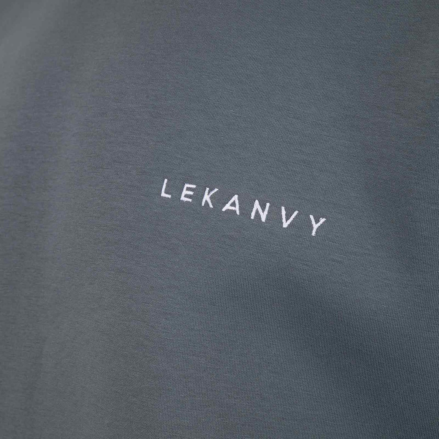 LeKanvy Versatile Light Navy Crew Neck