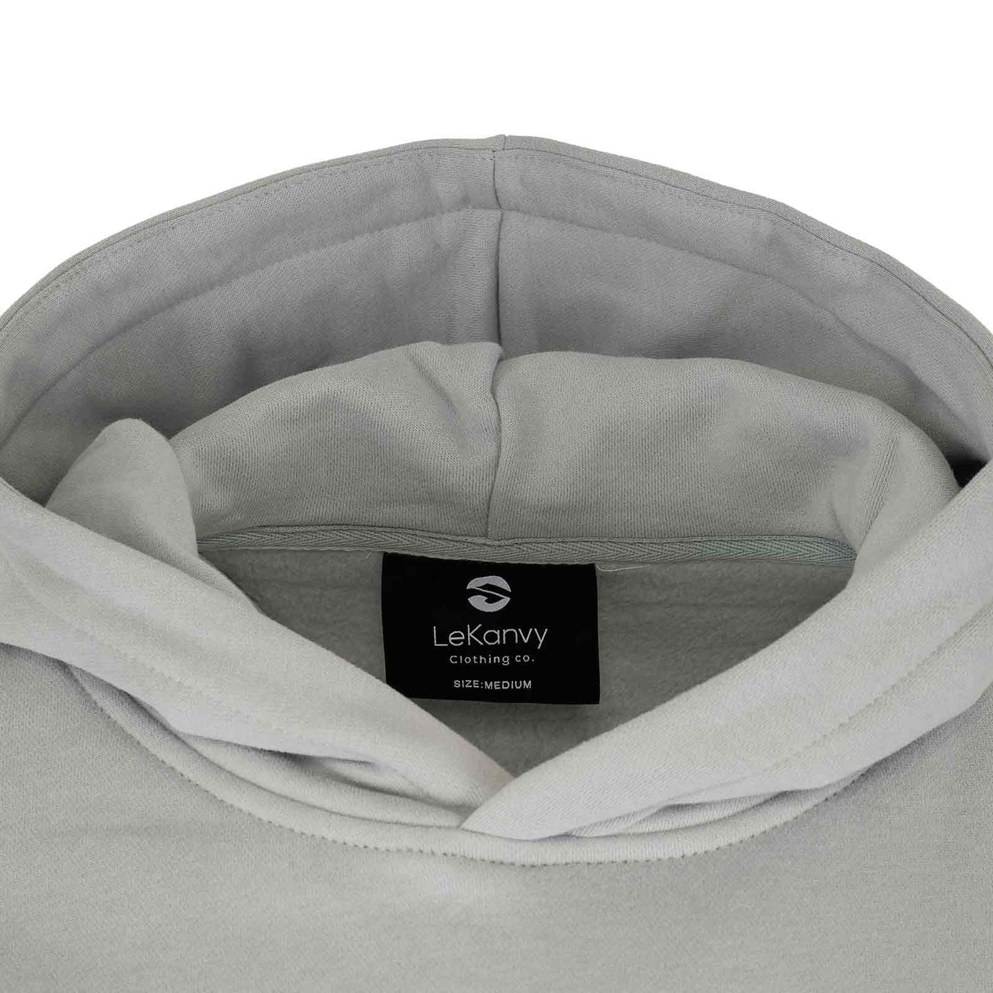 LeKanvy Everyday Pale Blue Fleece Hoodie