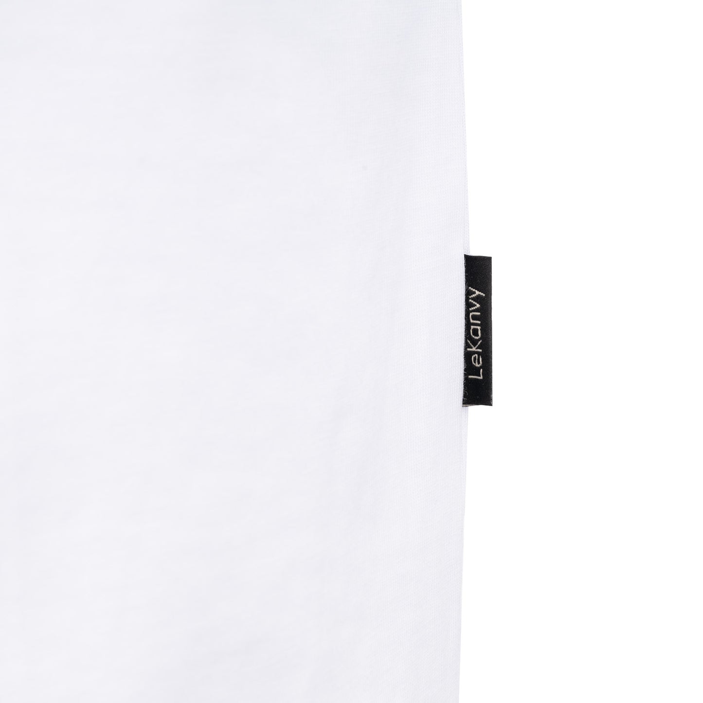 LeKanvy Travel White Long Sleeve Top