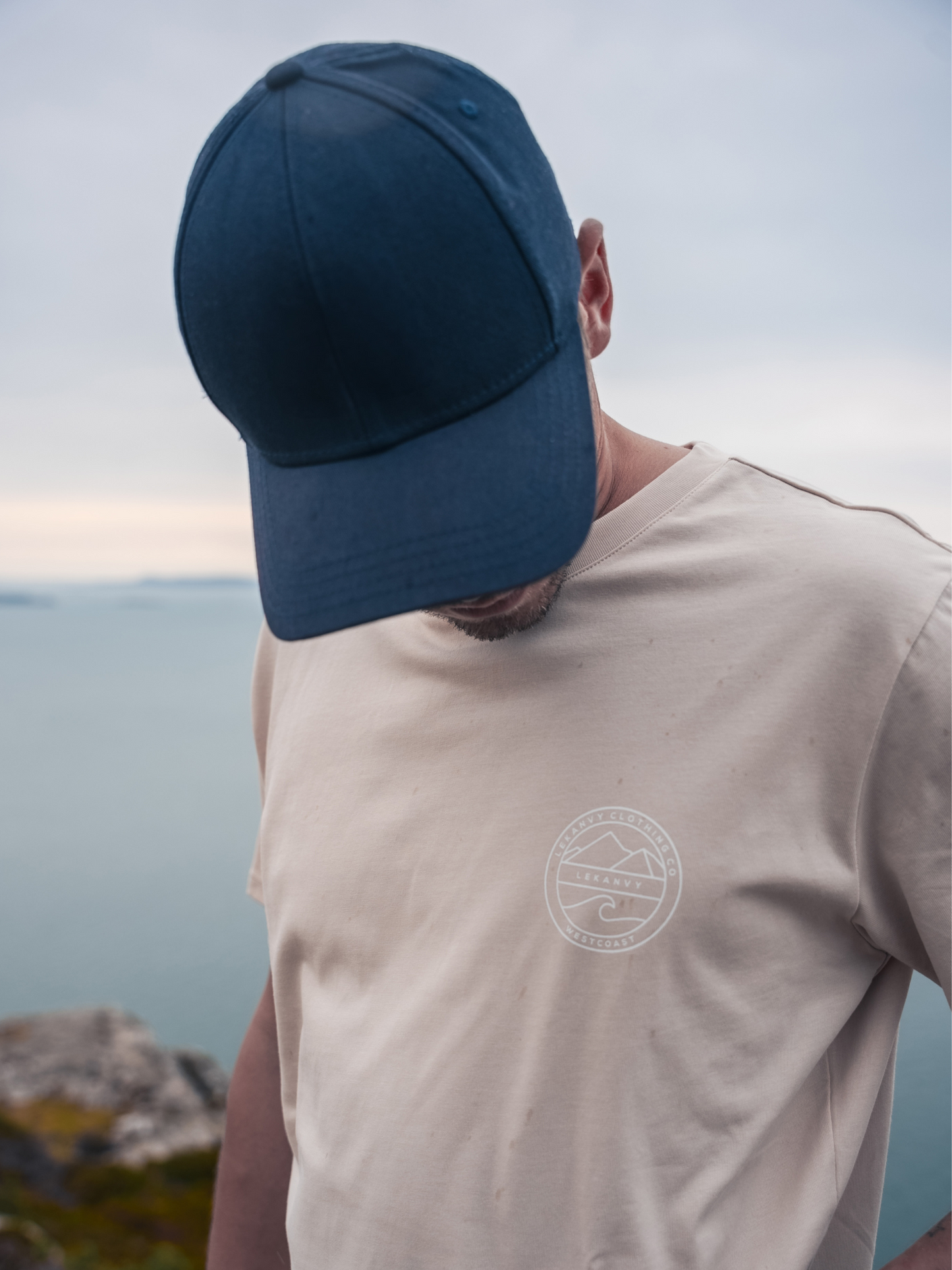 LeKanvy Coast Cream T-Shirt