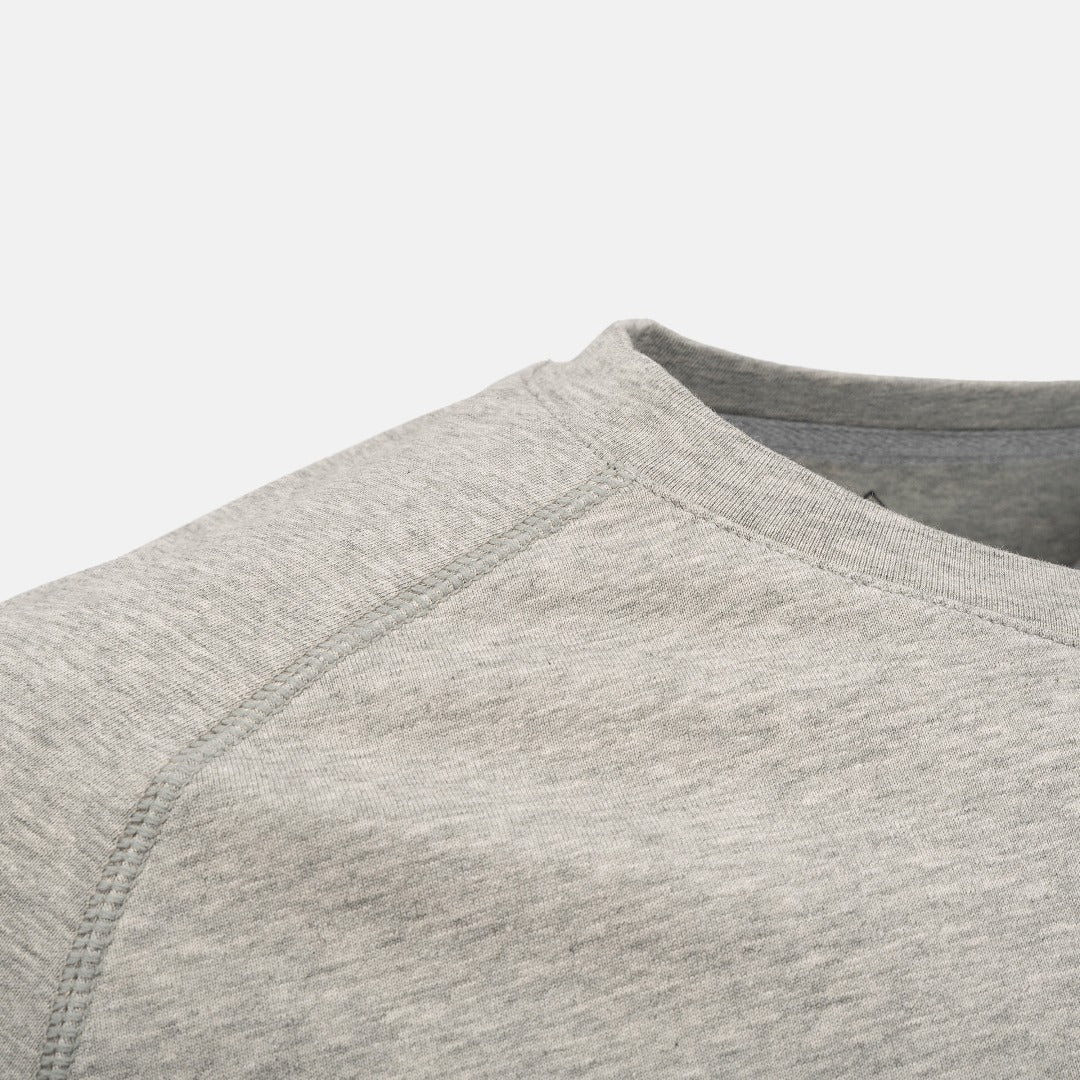 grey tee shirt