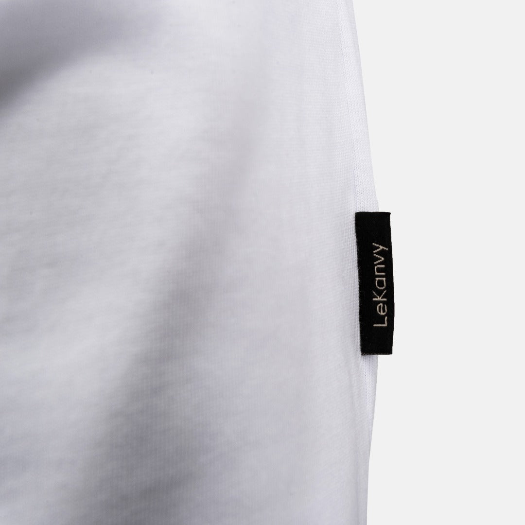 White Graphic Donard Long Sleeve Tee
