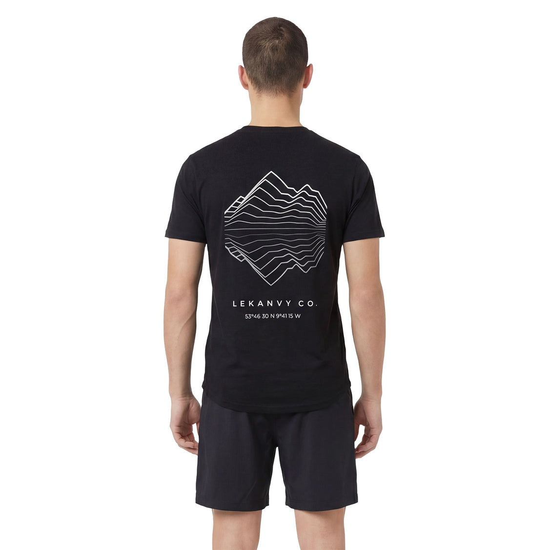 LeKanvy Leenane Black T-Shirt
