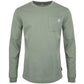 LeKanvy Travel Sage Green Long Sleeve Top