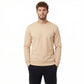 LeKanvy Versatile Pastel Cream Crew Neck