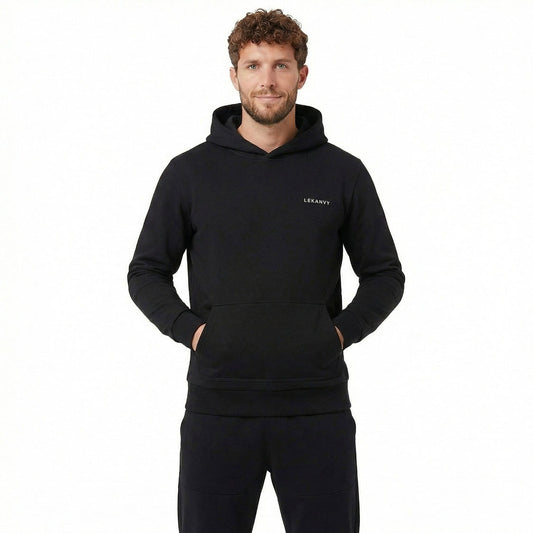 LeKanvy Everyday Black Hoodie