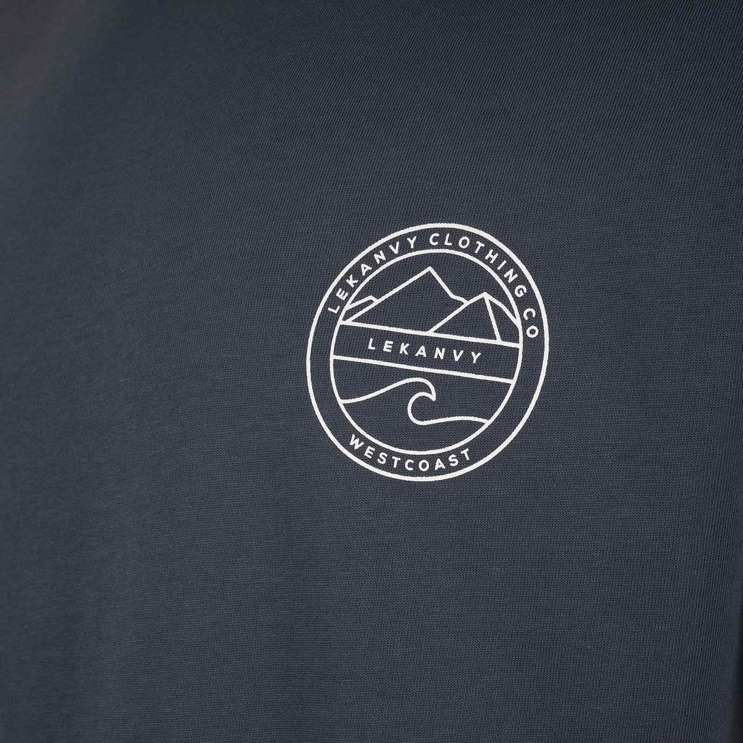 LeKanvy Coast Light Navy T-Shirt