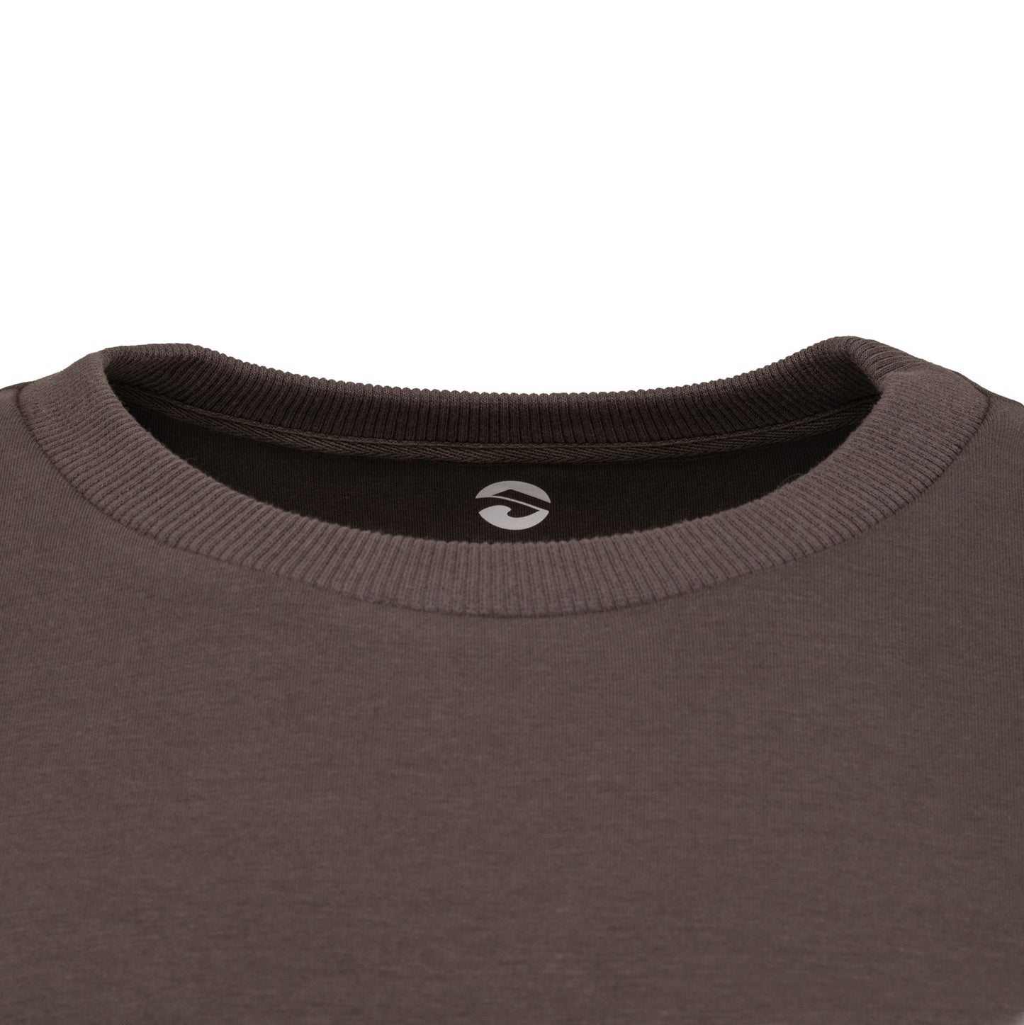 LeKanvy Versatile Dark Grey Crew Neck
