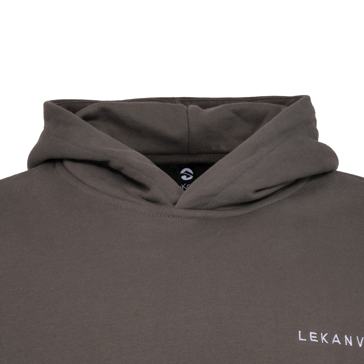 LeKanvy Everyday Dark Grey Hoodie