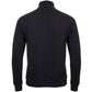 LeKanvy Navy Quarter Zip Fleece Jumper