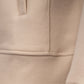 LeKanvy Cream Quarter Zip Fleece Jumper
