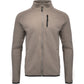 LeKanvy Adventure Stone Grey Full-Zip Fleece Jacket