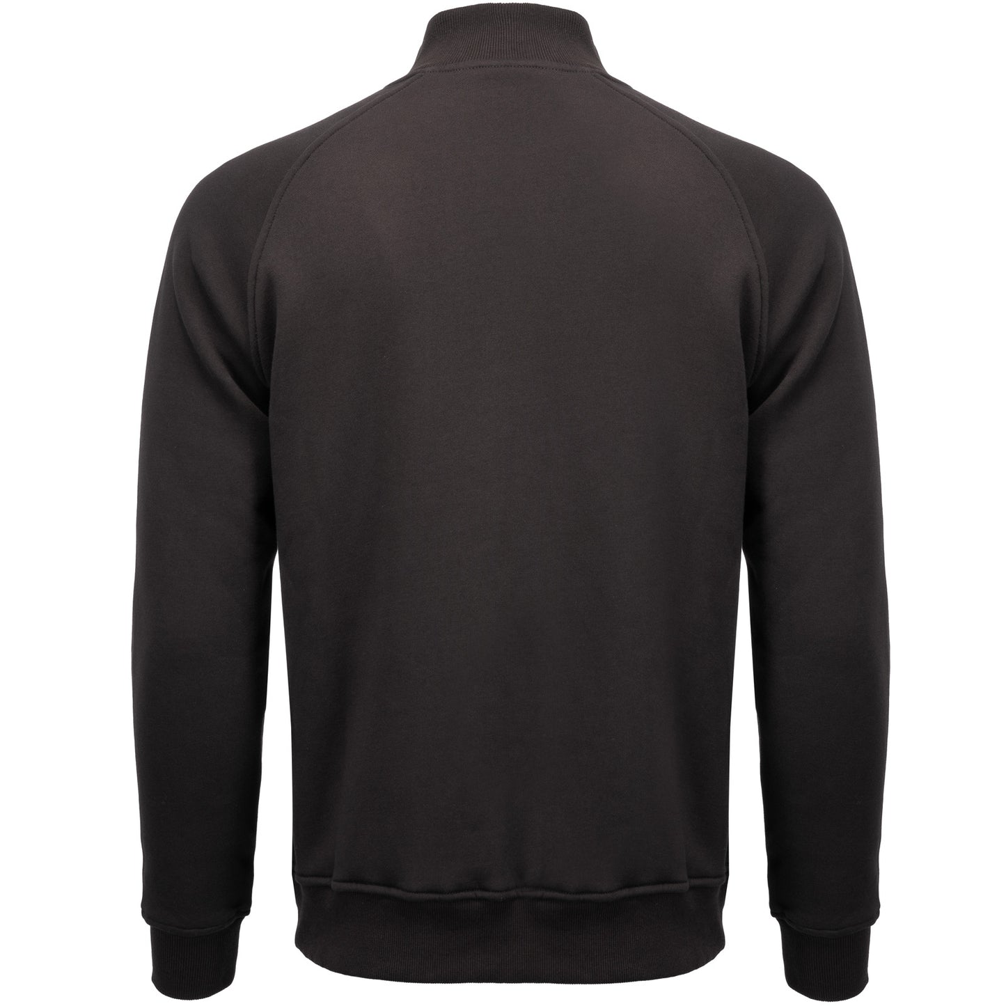 LeKanvy Graphite Quarter Zip Fleece Jumper