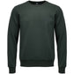 LeKanvy Versatile Pine Green Unisex Crew Neck