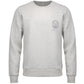 LeKanvy Versatile Melange Grey Unisex Crew Neck