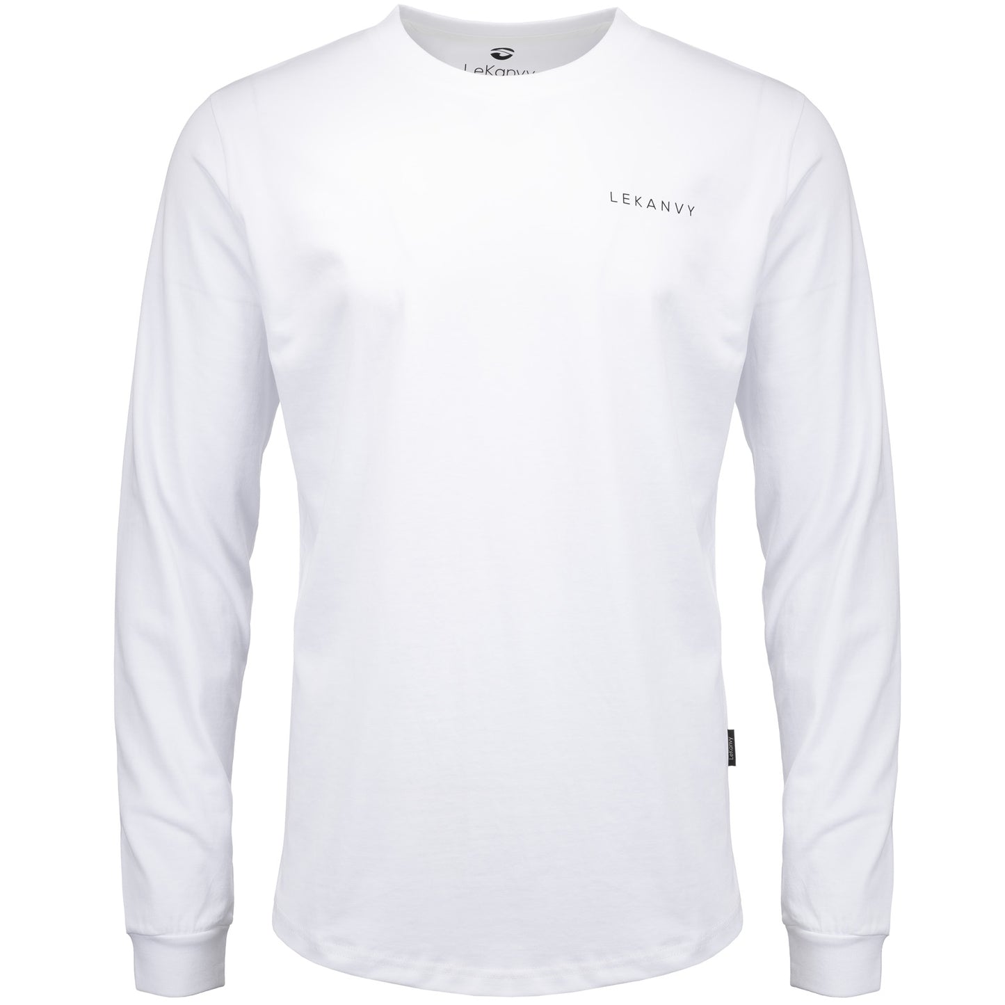 LeKanvy Travel White Long Sleeve Top