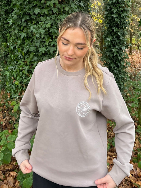 Unisex Grey LeKanvy Crew Neck