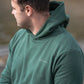 LeKanvy Everyday Pine Green Fleece Hoodie