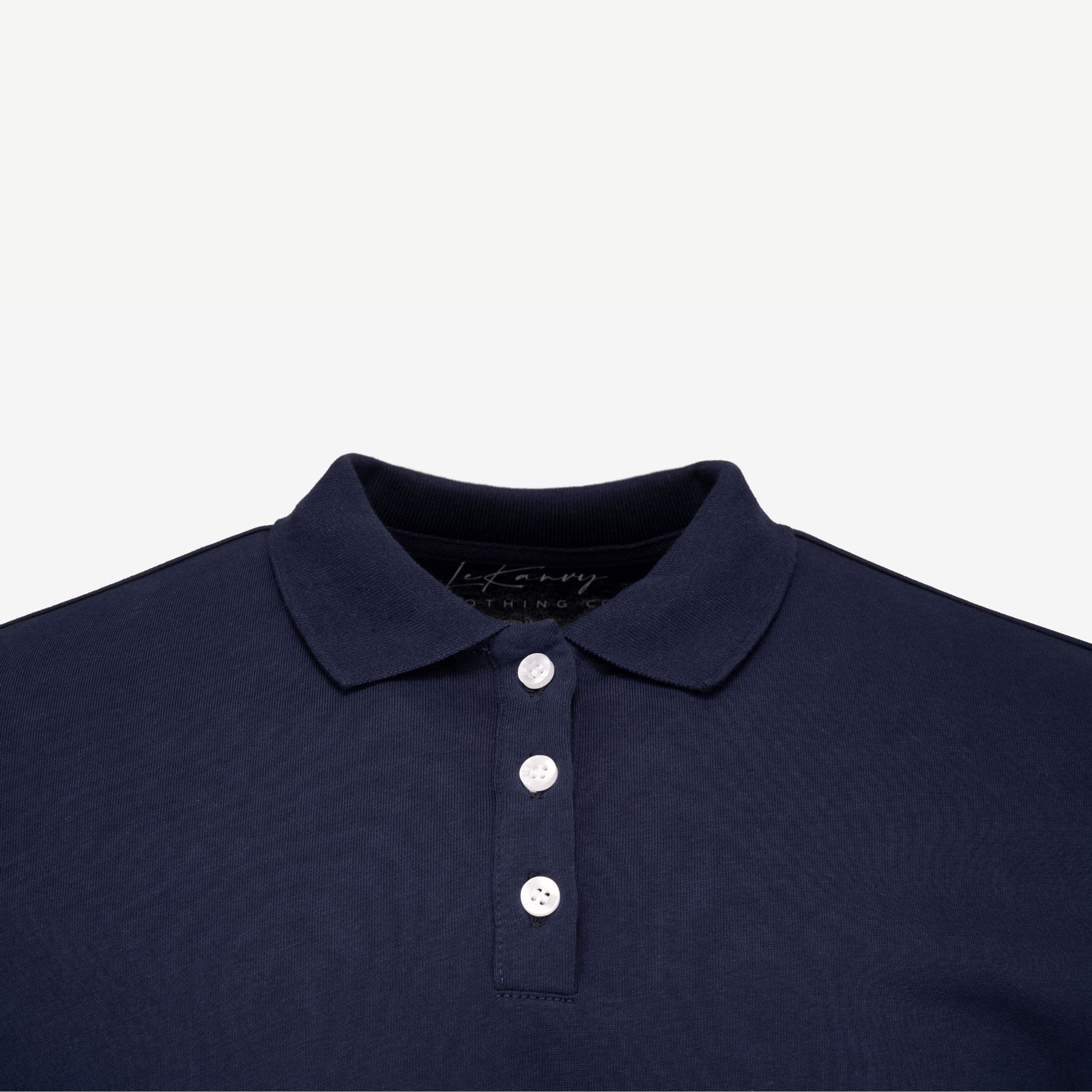 Navy LeKanvy Polo