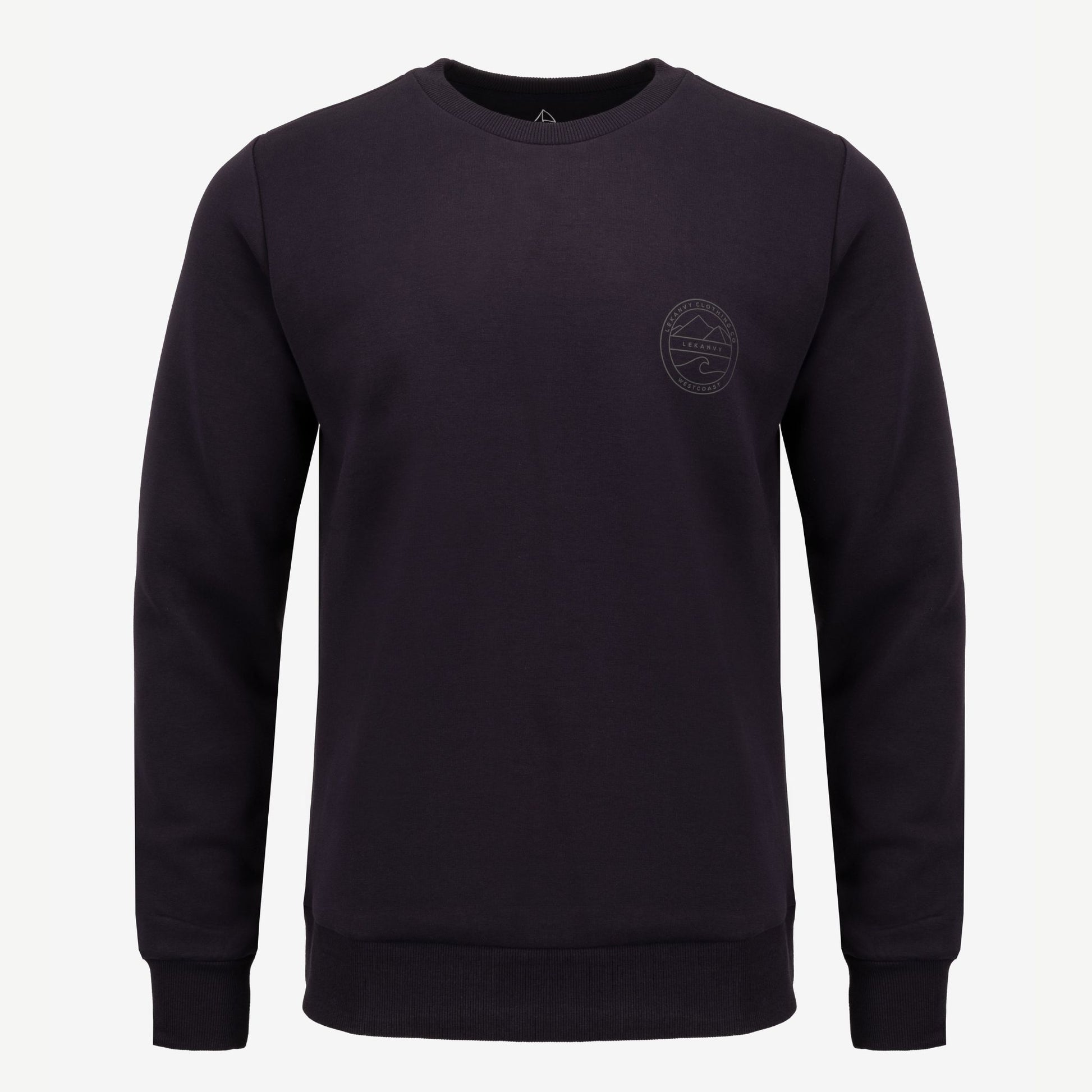 Unisex Navy LeKanvy Crew Neck