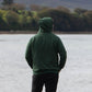 LeKanvy Everyday Pine Green Fleece Hoodie