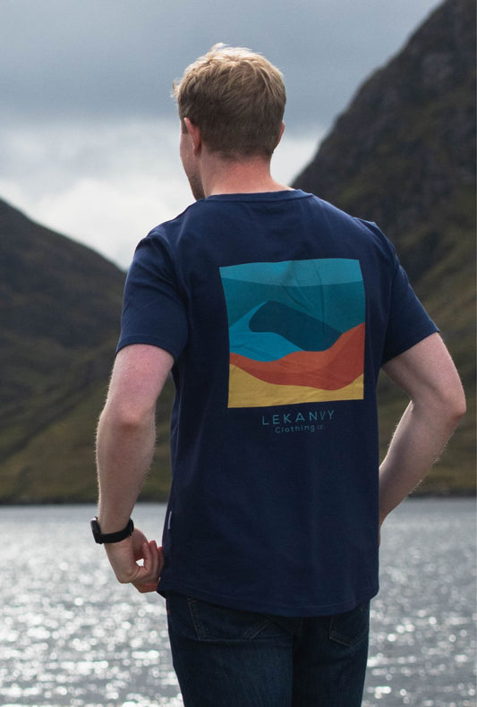 LeKanvy Roam Navy T-Shirt