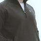 LeKanvy Graphite Quarter Zip Fleece Jumper