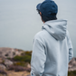 LeKanvy Everyday Pale Blue Fleece Hoodie