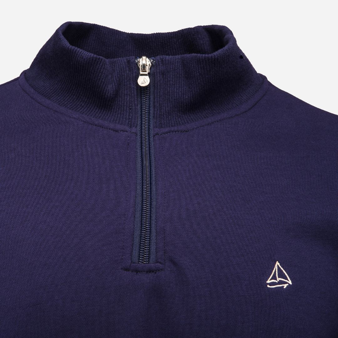 navy quarter zip 1/4 mens 