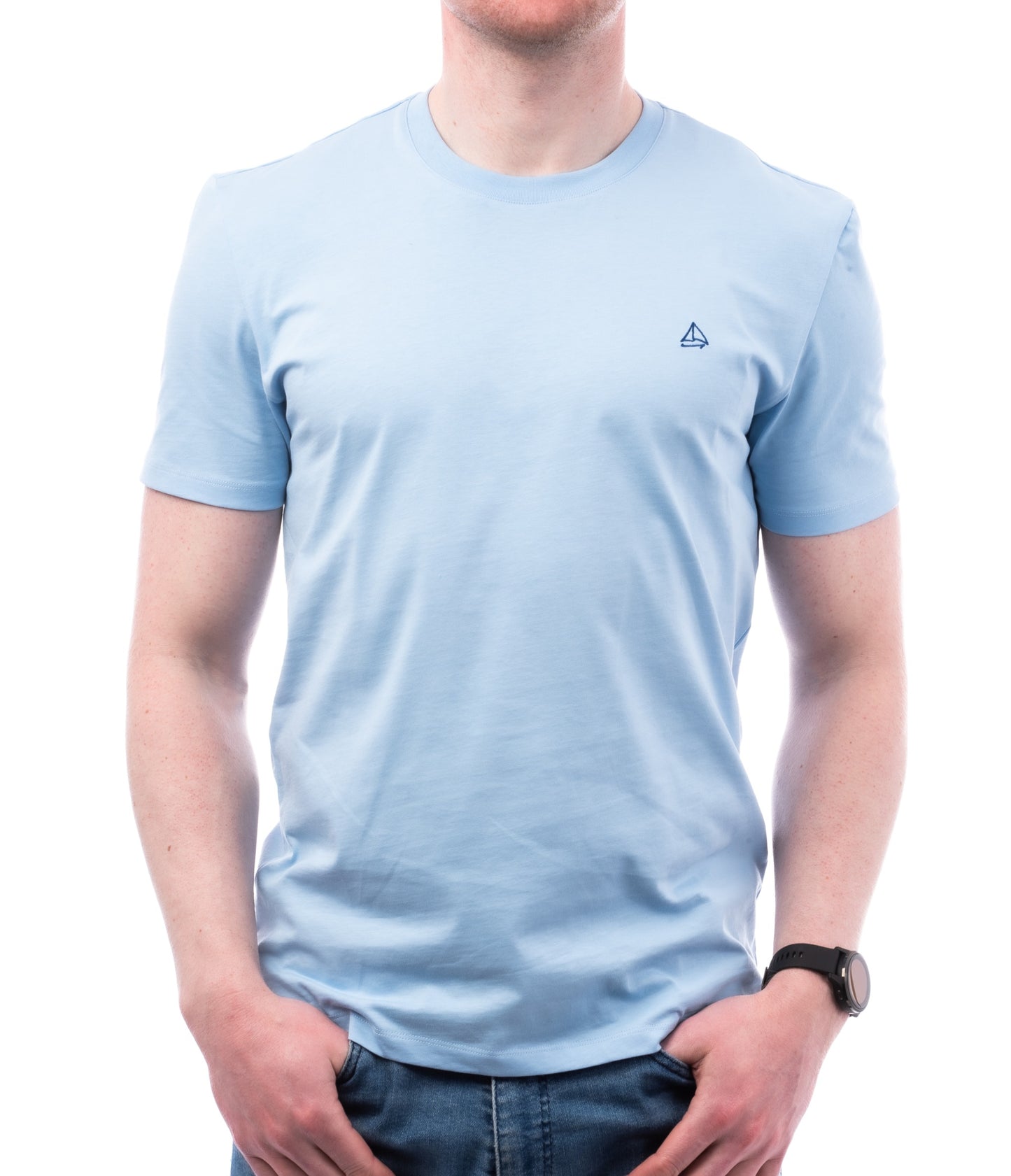 Sky Blue Banna Tee