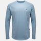 mens baby blue long sleeve top