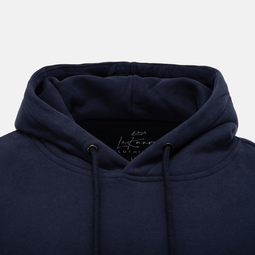 Navy mens hoodie