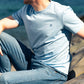 Sky Blue Banna Tee