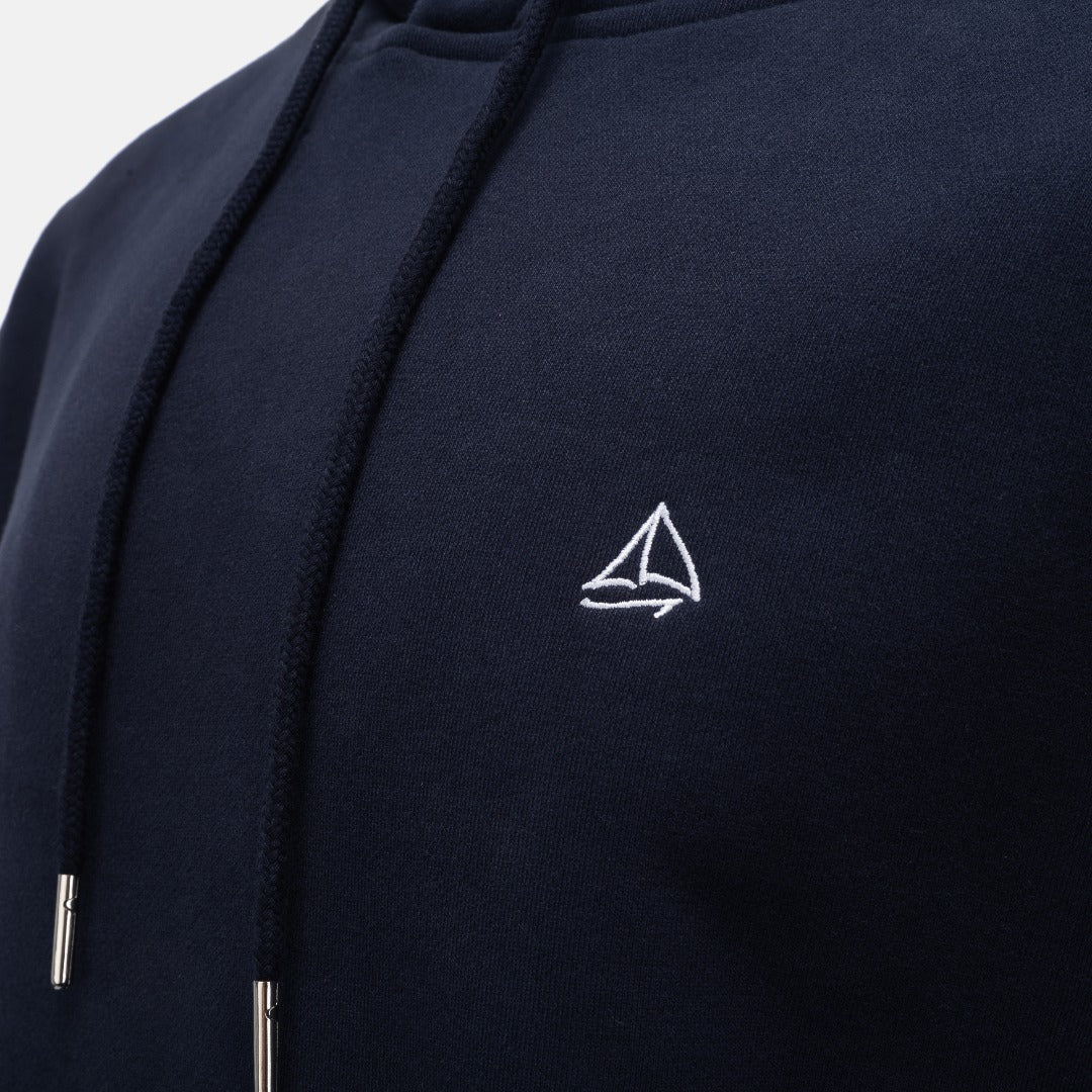 Navy mens hoodie