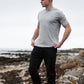 grey long sleeve top
